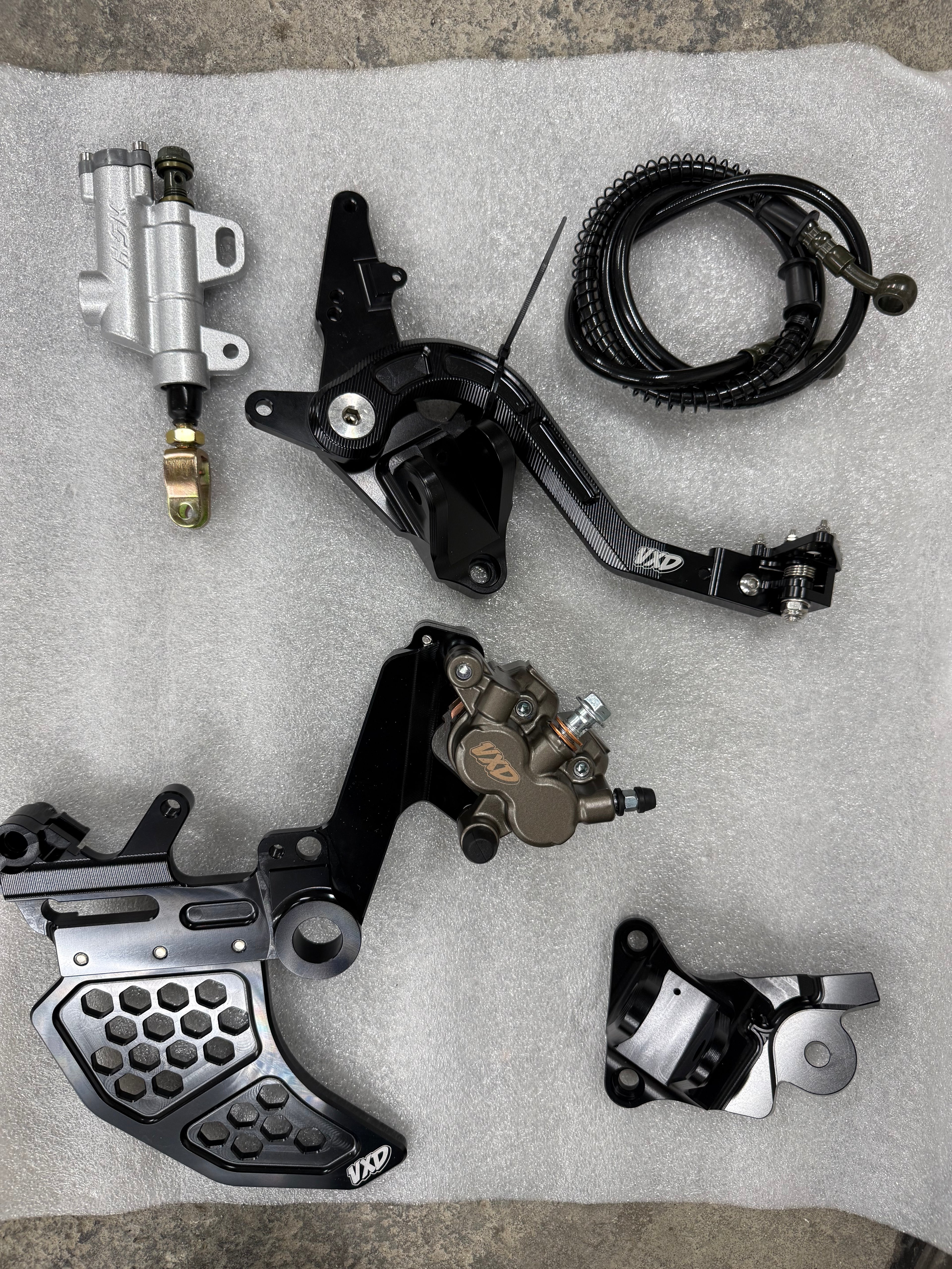 Surron Ultra Bee Dual Caliper Foot Brake Kit -SAME DAY SHIPPING