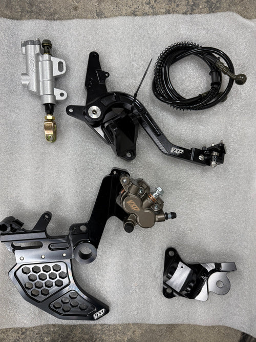 Surron Ultra Bee Dual Caliper Foot Brake Kit -SAME DAY SHIPPING