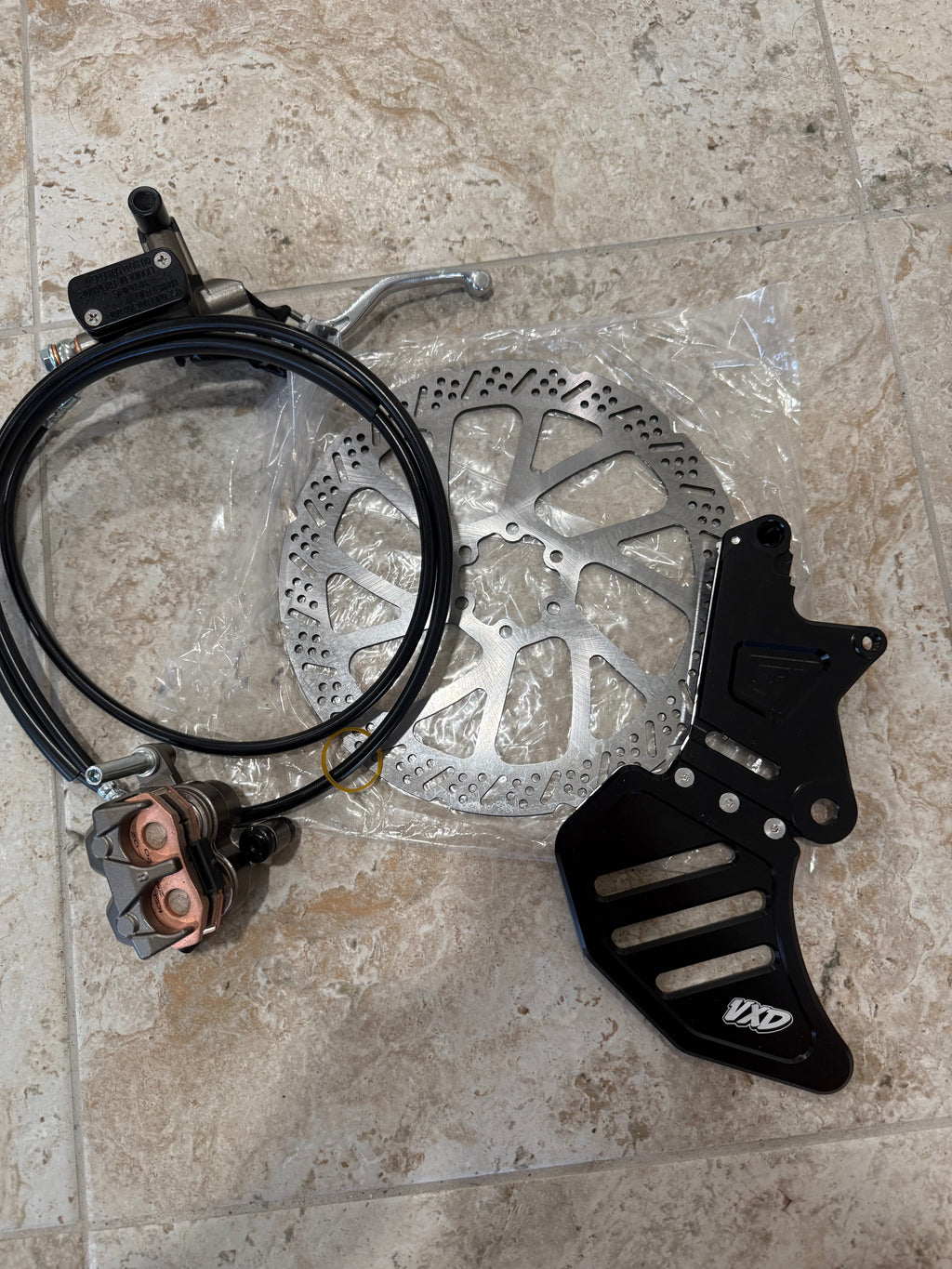 V3 Ultra bee rear brake kit for LBX, Talaria, and e ride pro pre-bled  -SAME DAY SHIPPING
